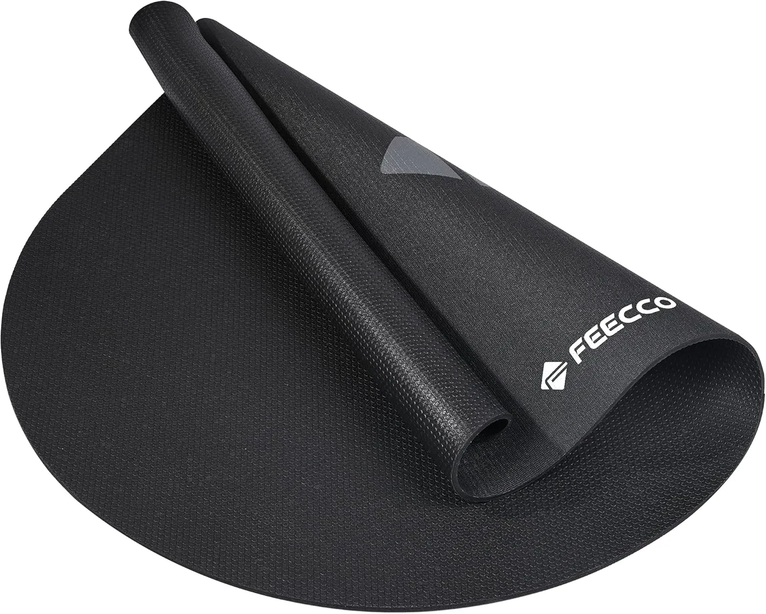 FEECCO Jump Rope Mat, Large Size Non-Slip Jump Rope Pad for Indoor Floor and Outdoor Concrete, 7mm Thick High-Density Material Customized for Jump Roping