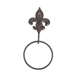 Fleur De Lis Towel Ring