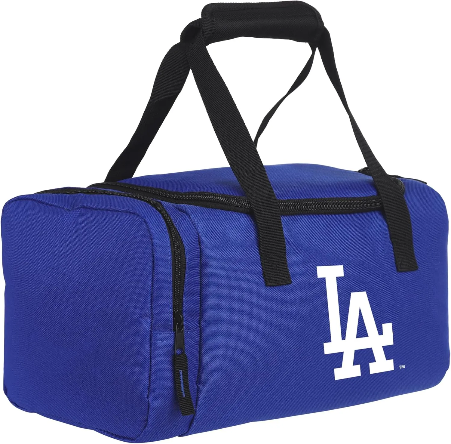FOCO - MLB Officially Licensed Team Logo Insulated Lunch Box Cooler Duffel Bag with Zippered Side Pocket