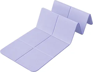 Foldable Yoga Mat for Travel 72"x 31.5"x 0.31"Inch, 8mm Thick Folding Exercise Mat, Non-slip pilates Mat for Women & Men, Travel Yoga Mat Packable for Workout and Fitness