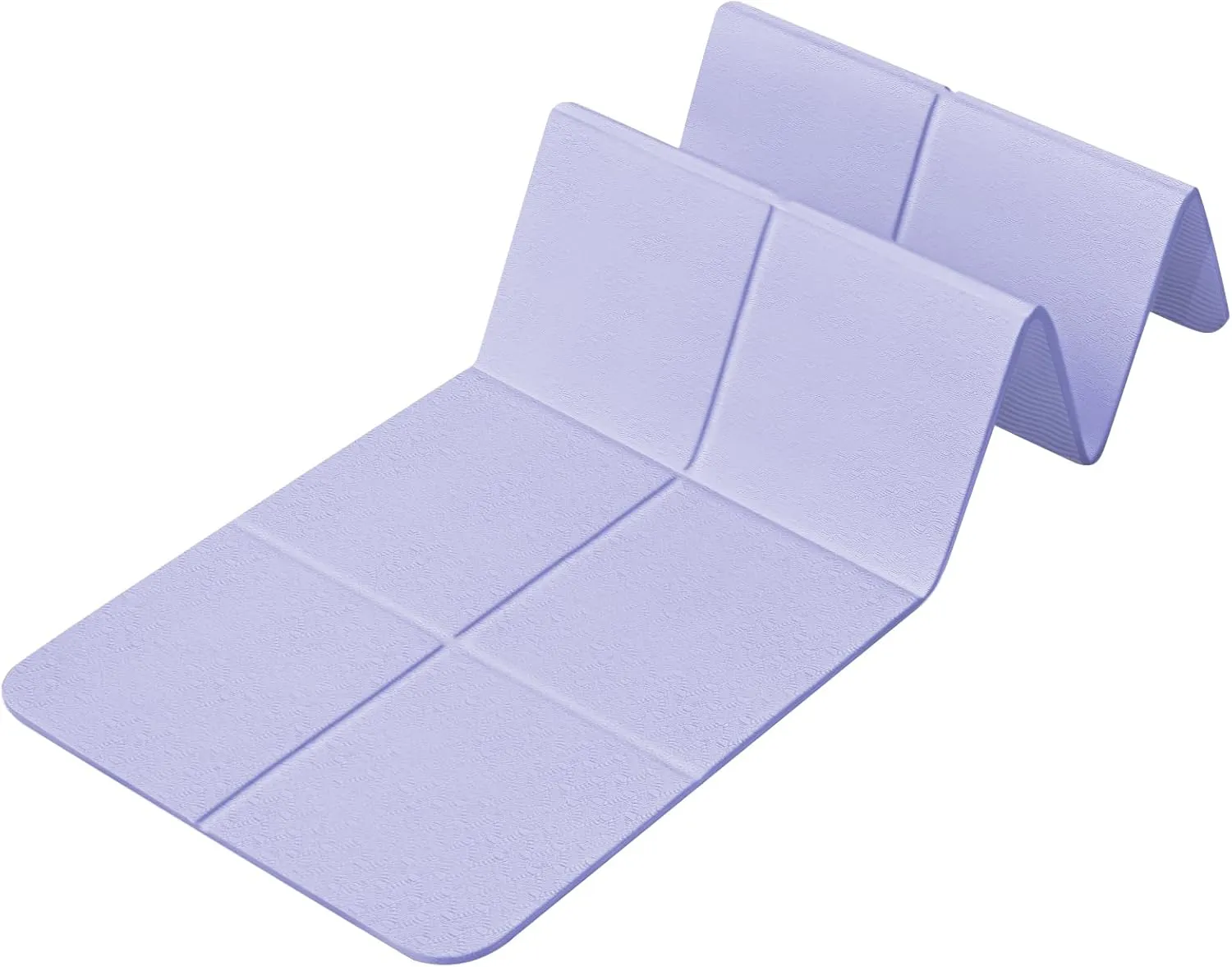 Foldable Yoga Mat for Travel 72"x 31.5"x 0.31"Inch, 8mm Thick Folding Exercise Mat, Non-slip pilates Mat for Women & Men, Travel Yoga Mat Packable for Workout and Fitness