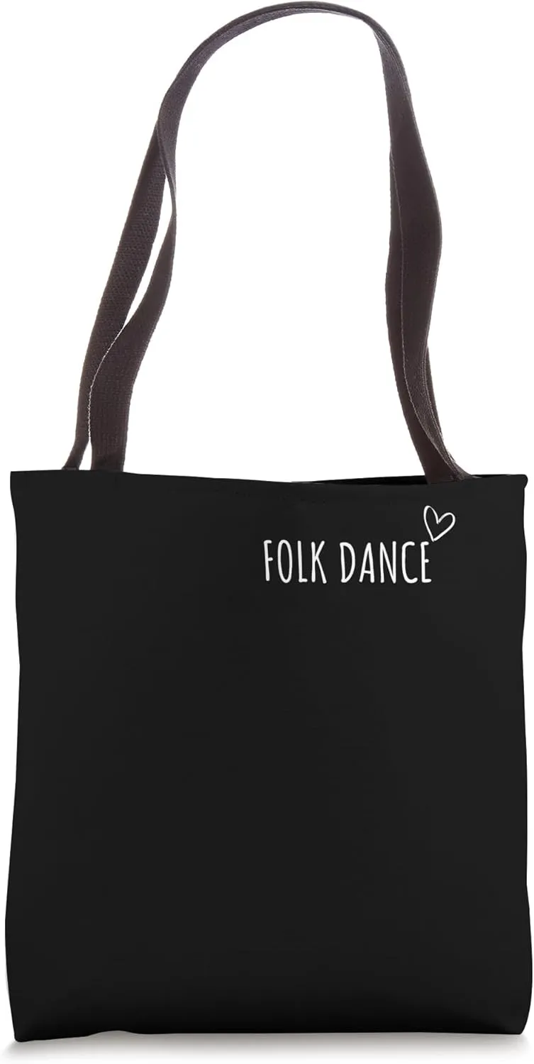 Folk Dance Lover Men Women Kids Costume Music Festival Art Tote Bag