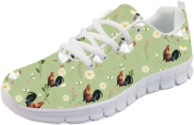 Forchrinse Leopard Print Men’s Lightweight Breathable Walking Shoes Sports Gym Jogging Athletic Shoes for Women Men