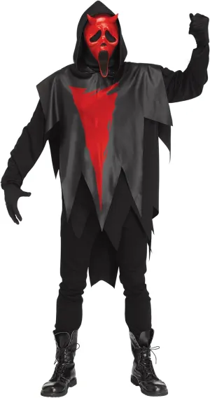 Fun World Devil Face Dead by Daylight Men's Costume, Large