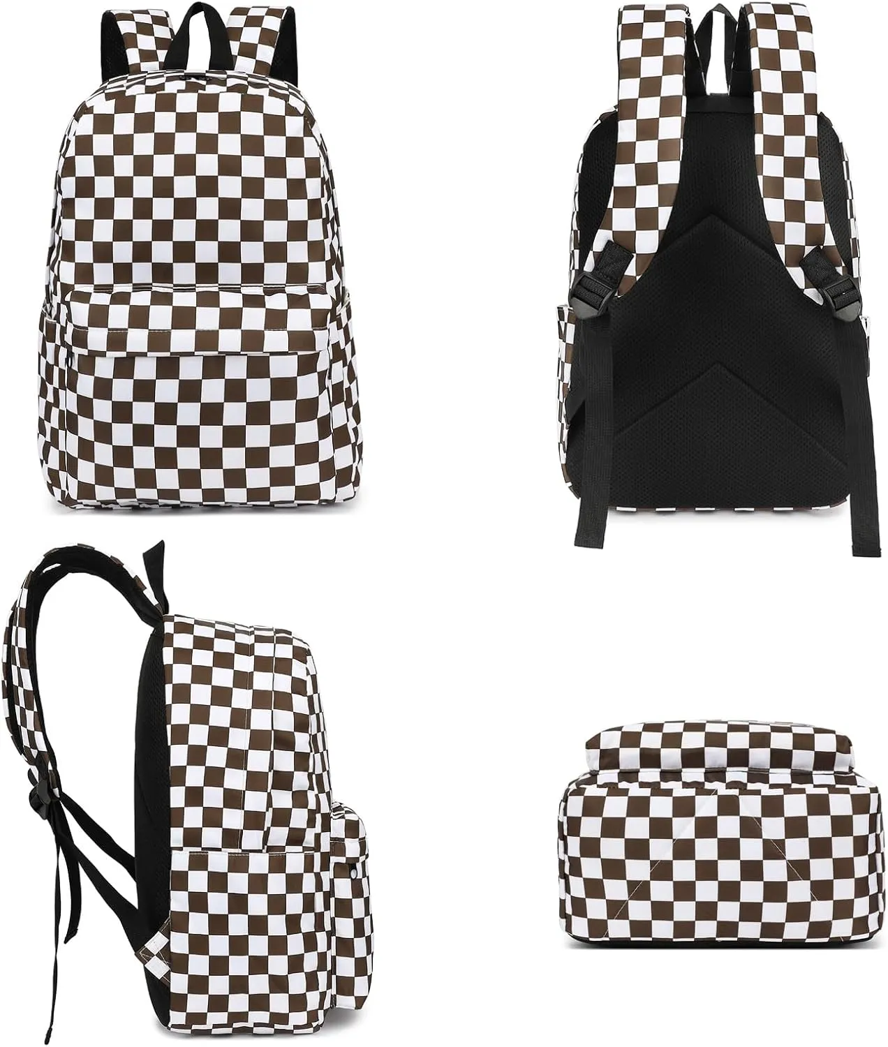 Fuyicat School Backpack Set for Girls, 3-in-1 Kids Teens Elementary Middle School Bags Bookbag with Lunch Bag Pencil Case