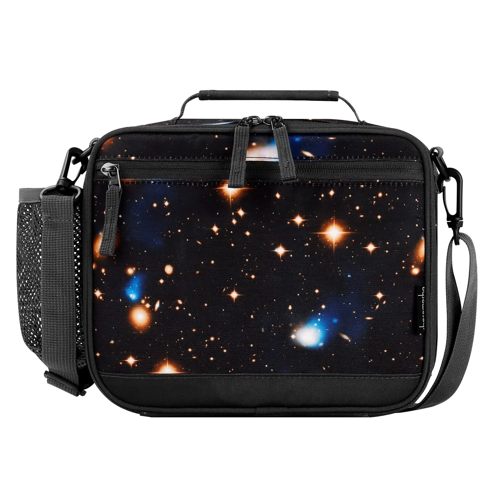 Galaxy Black Lunch Box