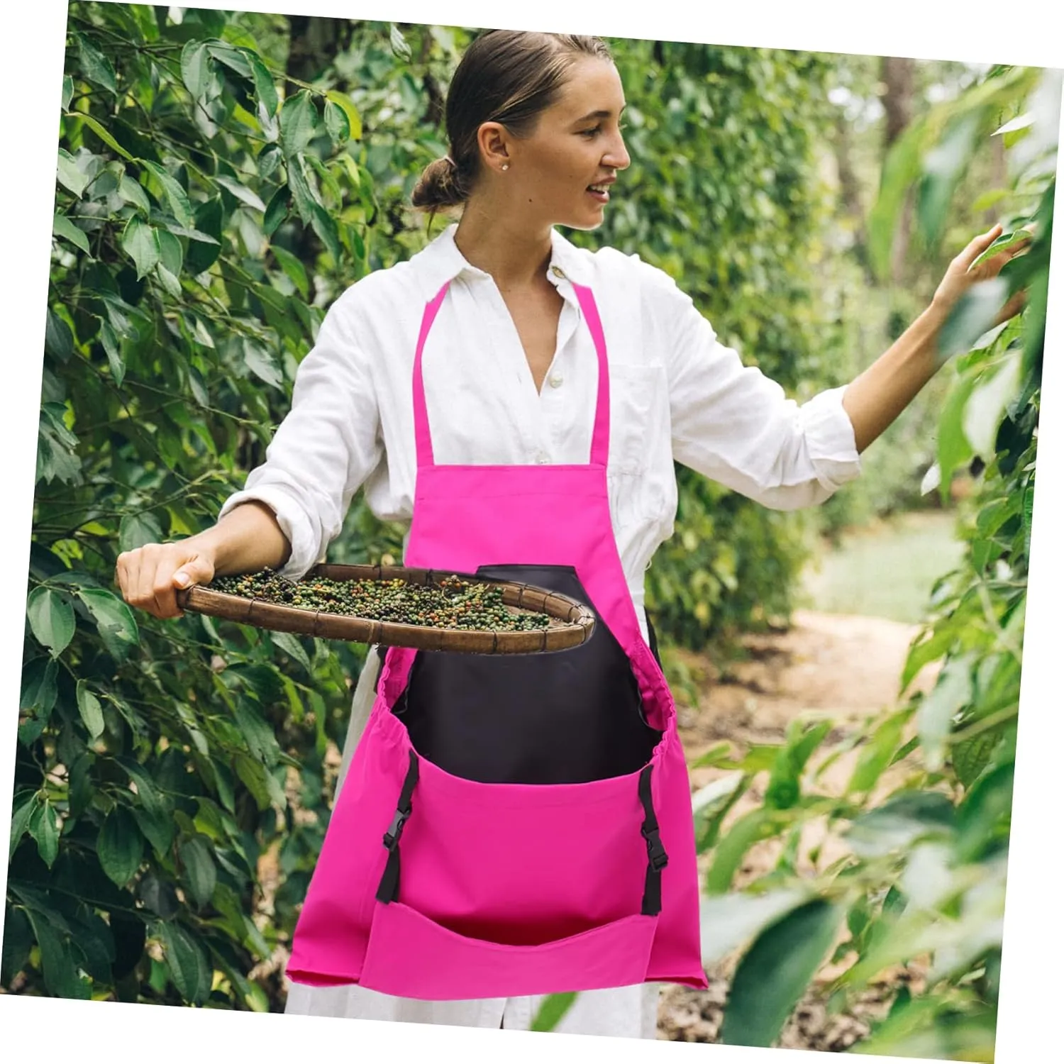 Gardening Apron Harvest Aprons Garden Apron Weeding Apron Garden Tool Apron Berry Fruits