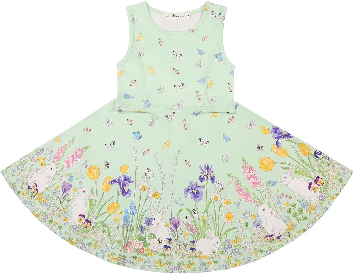 Girls Dress Sleeveless Long Sleeve Kids Toddler Little Big Girl Unicorn Mermaid Casual Dresses