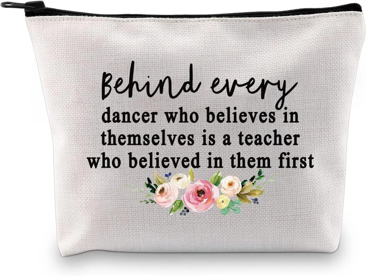 GJTIM Dance Teacher Appreciation Gift Dance Teacher Retirement Gift Dance Teacher Makeup Bag