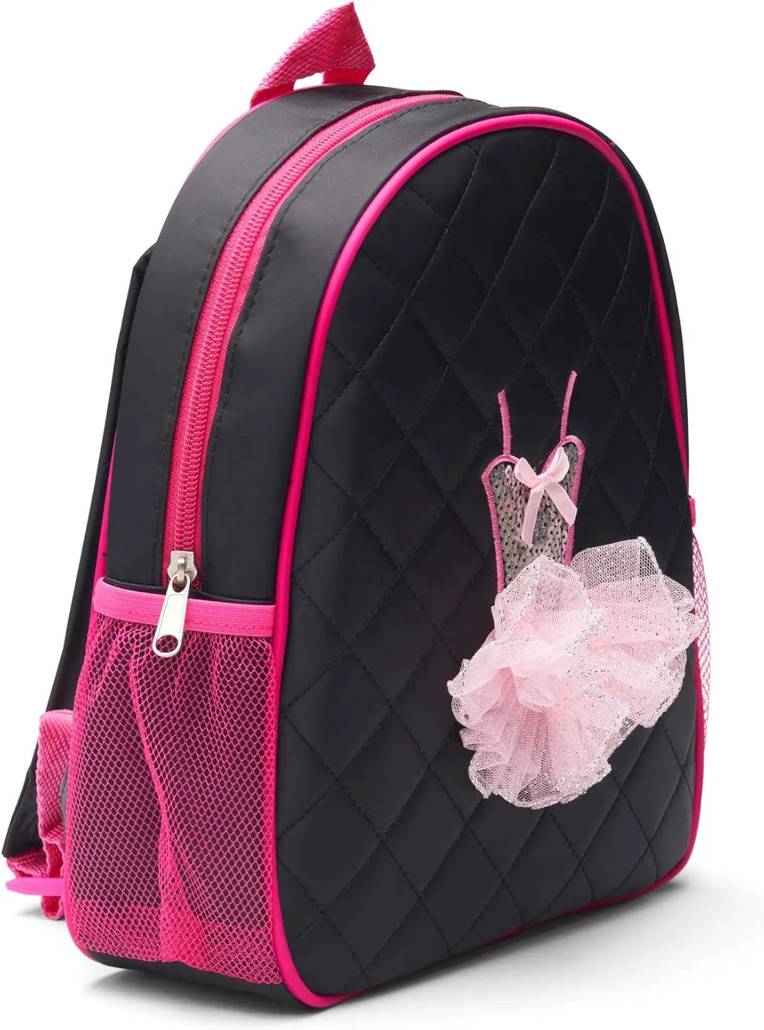 GLOBAL FBA INC Dance Bag For Girls 3-9 Years Old, Backpack Ballet with Padded Straps, Ballet Items, Ballerina Gifts For Little Girls