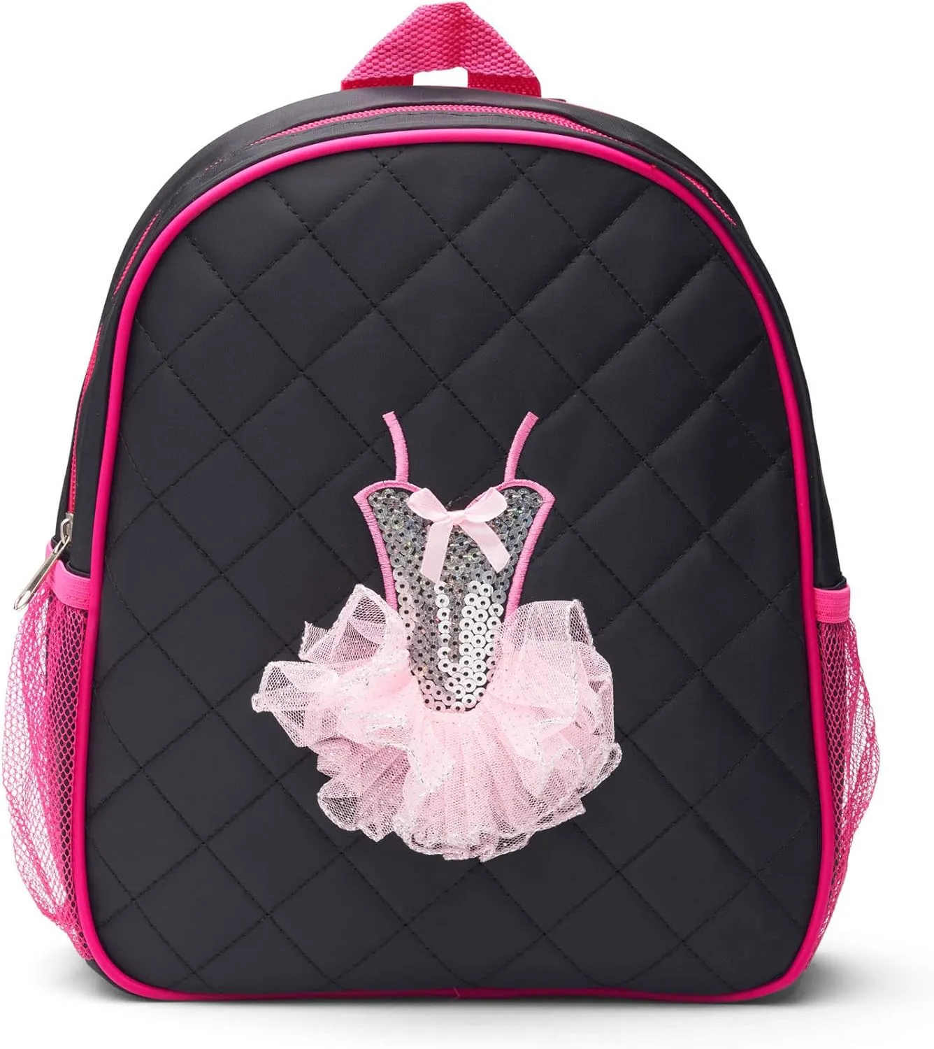 GLOBAL FBA INC Dance Bag For Girls 3-9 Years Old, Backpack Ballet with Padded Straps, Ballet Items, Ballerina Gifts For Little Girls