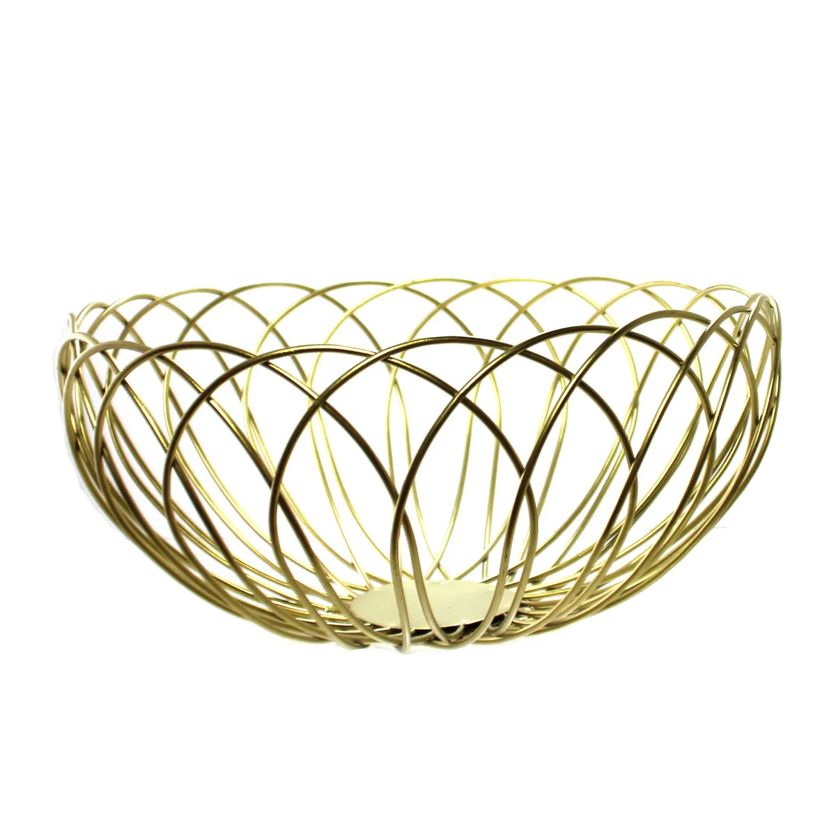 Gold Metal Countertop Basket