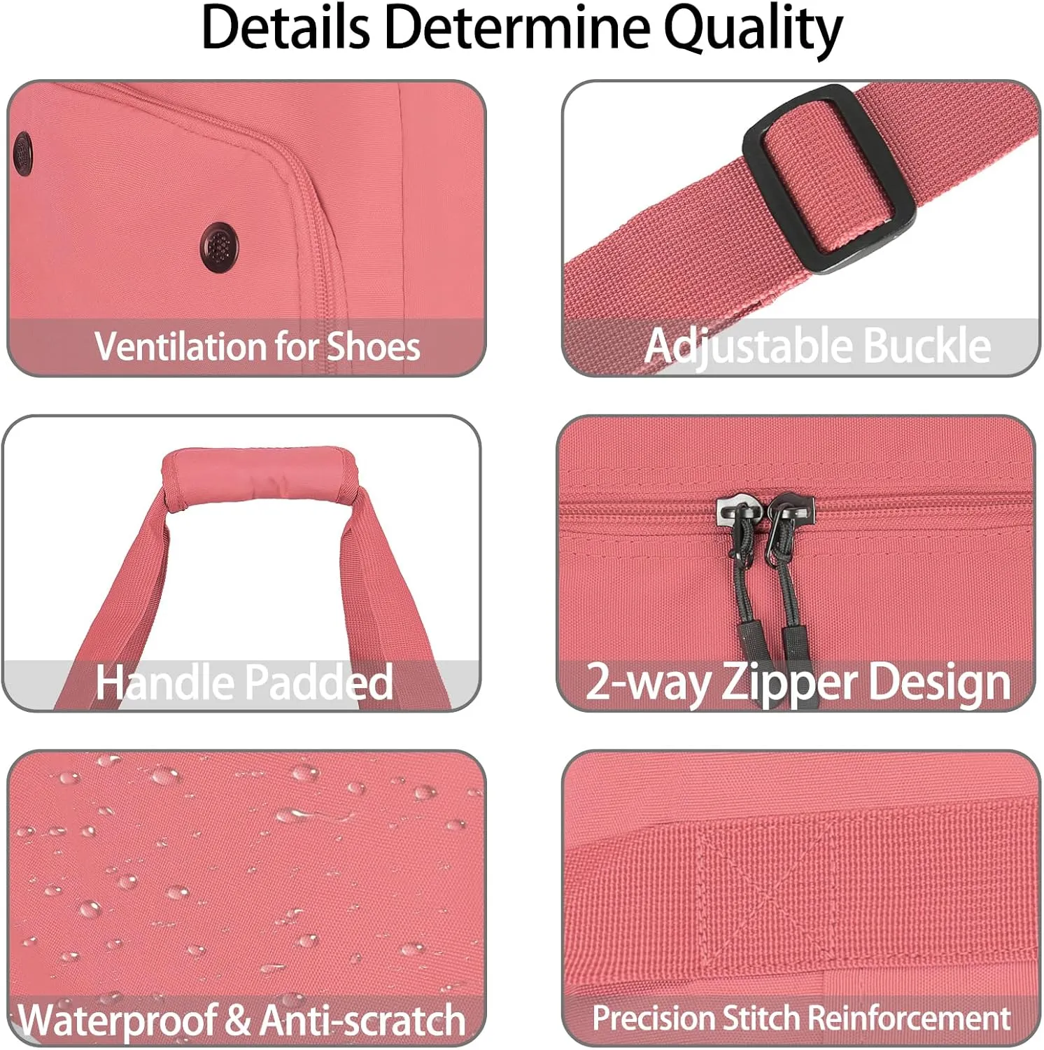 Goloni Cute Duffle Bag for Women, Gym Bag with Shoe Compartment, Lightweight Weekend Travel Duffel Bag,Overnight Bag with Wet Pocket