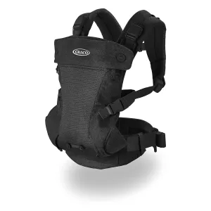 Graco Cradle Me 4 in 1 Baby Carrier | Includes Newborn Mode with No Insert Needed, Black Onyx