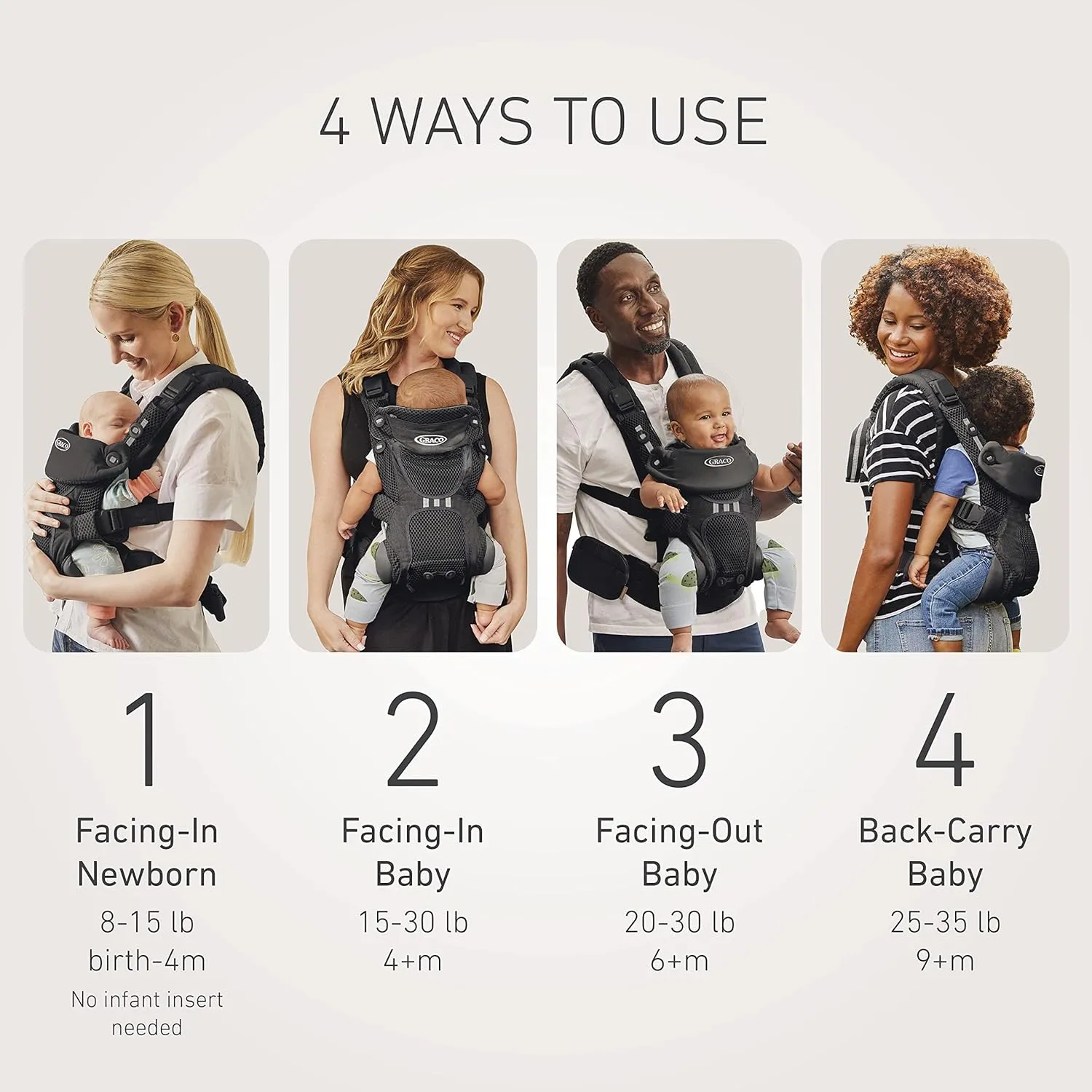 Graco® Premier Cradle Me™ Air 4-in-1