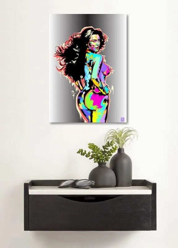 GRANDART.COM - Kim Kardashian - Canvas Wall Art By Technodrome1