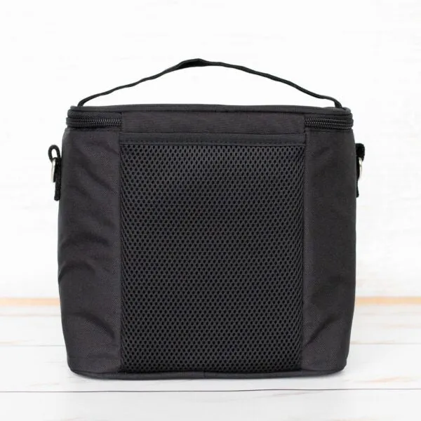 Green Essentials RECYCLED PET INSULATED LUNCH BAG – BLACK
