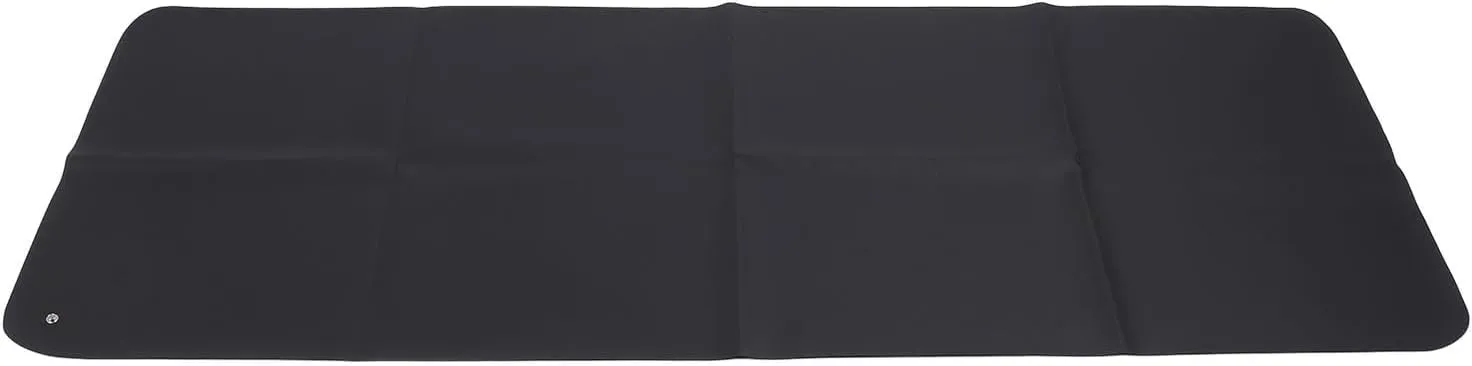 Grounding Mat, Earth Connected Conductive Pad for Yoga, Desk & Workstation, Reduces Fatigue & Stress, Improves Sleep Quality, Pu Material, 26.77 X 70.87 Inches