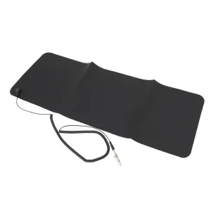 Grounding Mat, Earthing Mat Grounding Mat Breathable PU Eliminate Static Reduce Inflammation Anxiety Relief Grounding Foot Mat for Yoga Desk with Cable 250x680 Mm