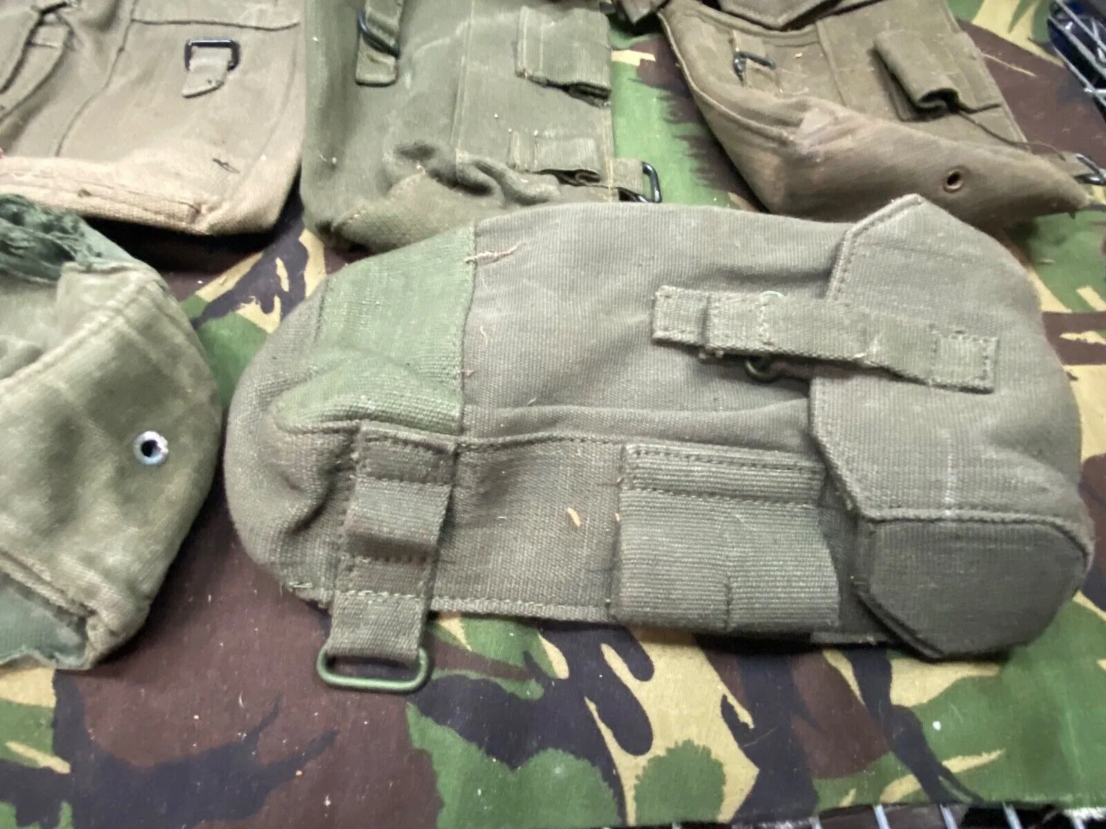 Group of British Army 58 Pattern Webbing Pouches