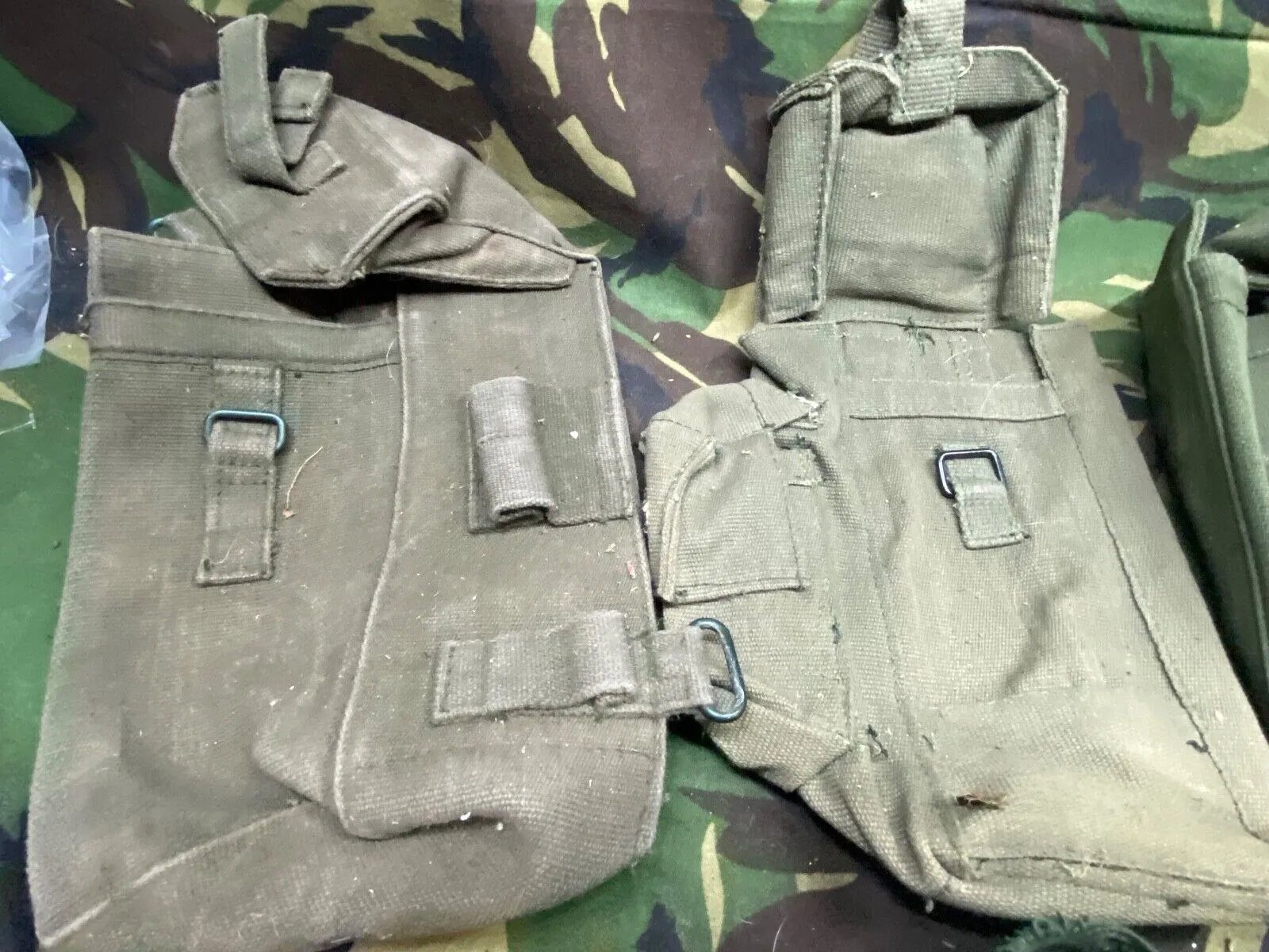 Group of British Army 58 Pattern Webbing Pouches