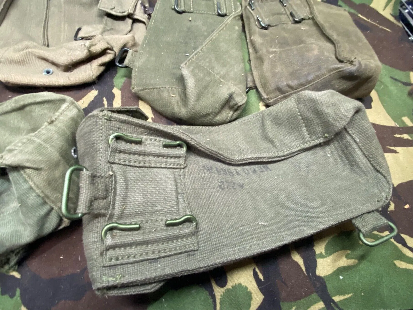Group of British Army 58 Pattern Webbing Pouches