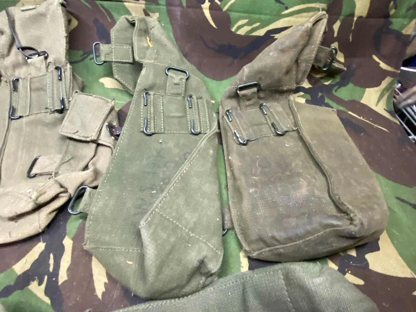 Group of British Army 58 Pattern Webbing Pouches