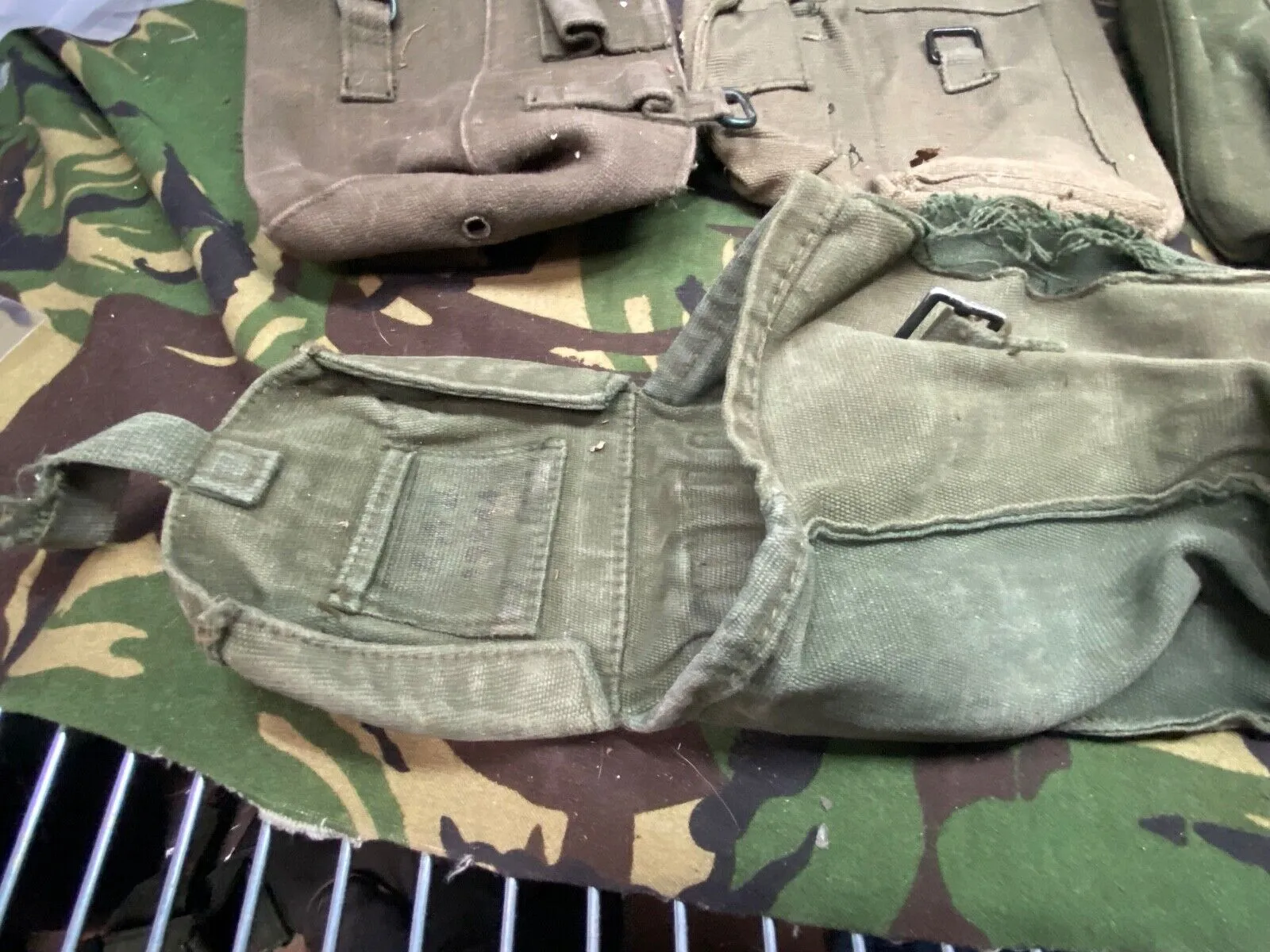 Group of British Army 58 Pattern Webbing Pouches