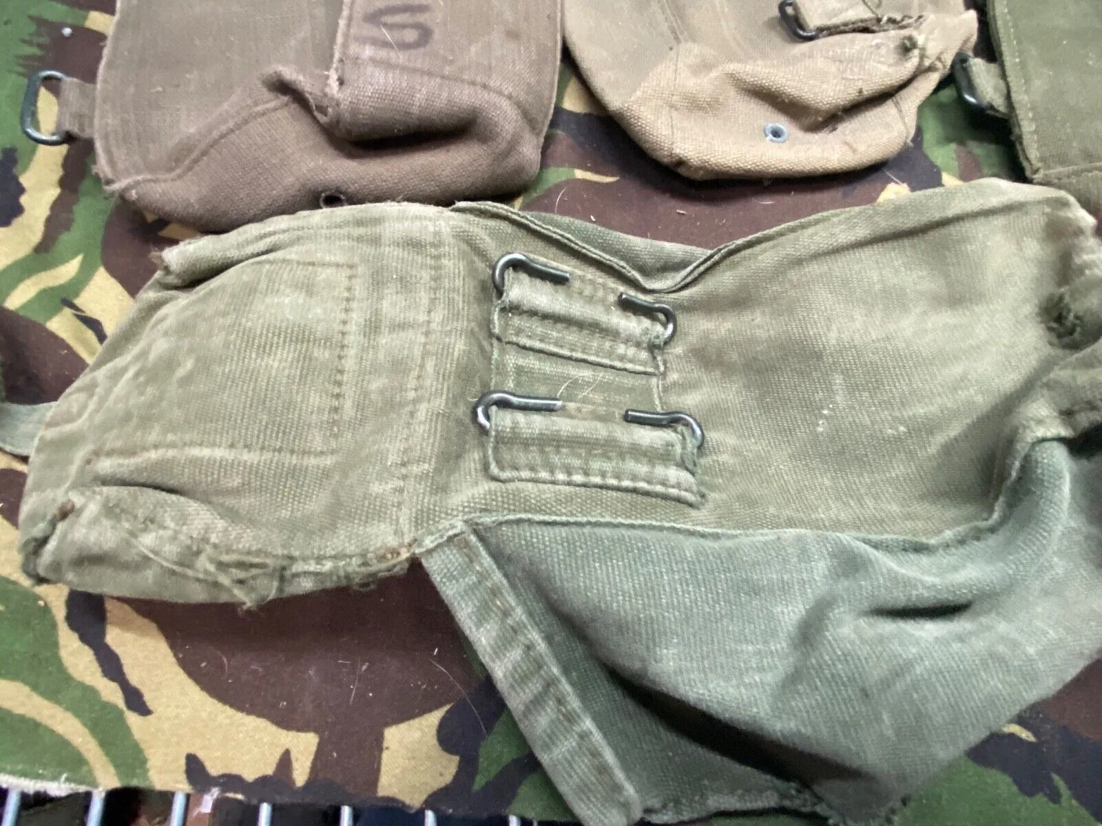 Group of British Army 58 Pattern Webbing Pouches