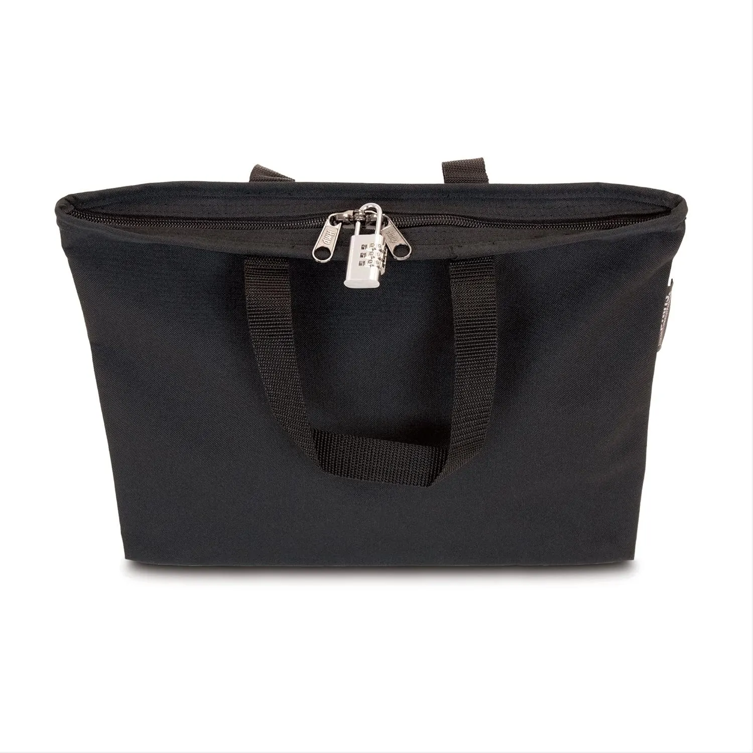 Hopkins Medical Products PHI Carrier, Lock and Key Included, Letter Size Records Bag, Black, 14 in. x 1 in. x 11 in.