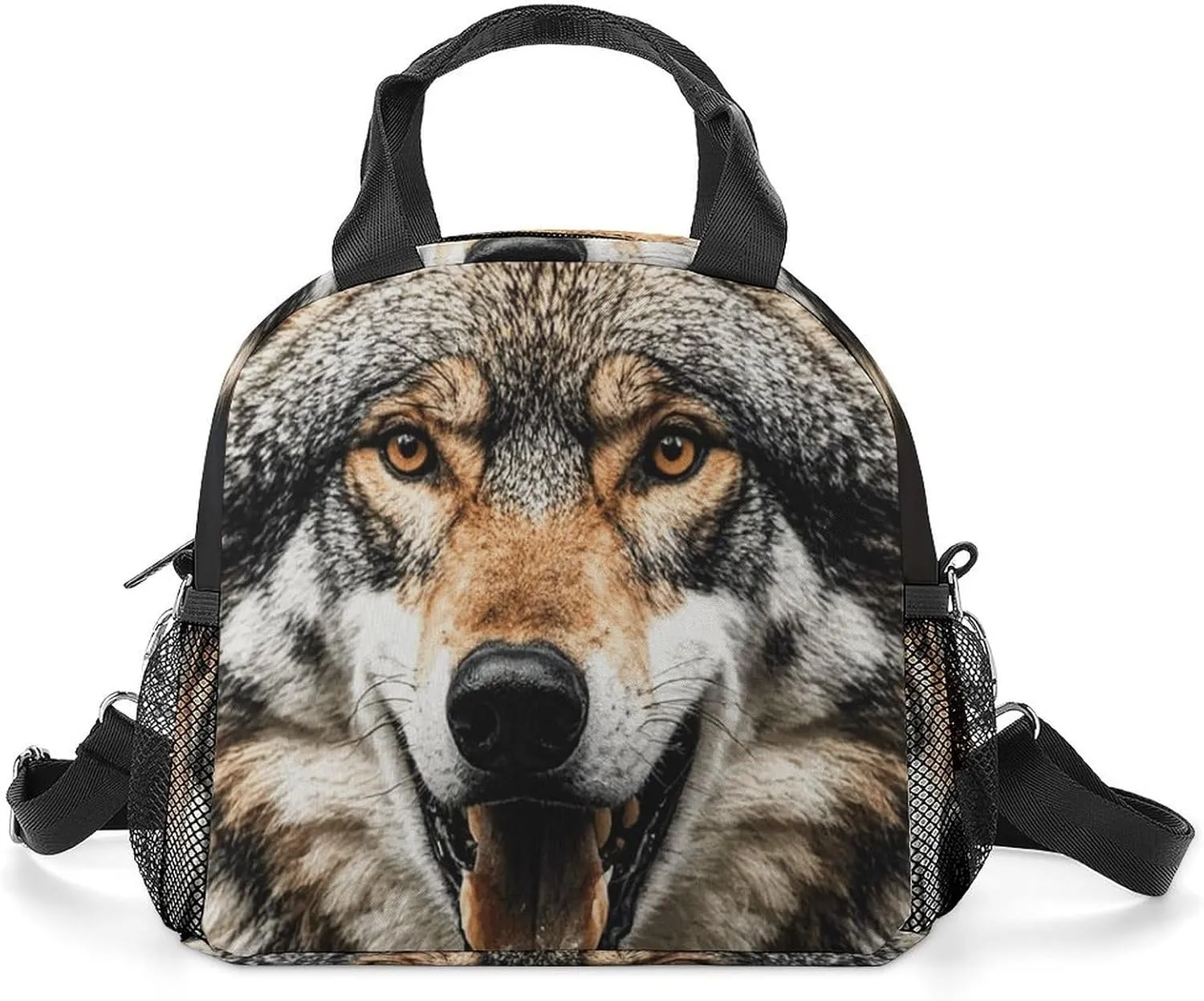 Hungry Like A Wolf Insulated Lunch Bag Portable Lunch Box Tote Cooler Bags Lunchbox For Travel Picnic Work