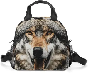 Hungry Like A Wolf Insulated Lunch Bag Portable Lunch Box Tote Cooler Bags Lunchbox For Travel Picnic Work