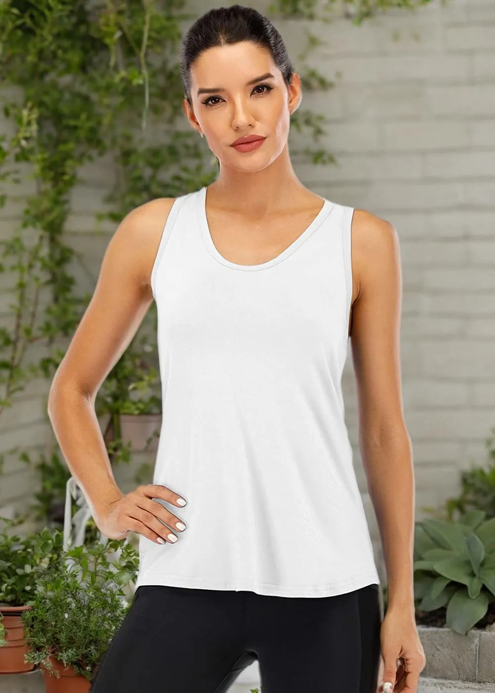 ICTIVE Workout Tank Tops for Women Sleeveless Yoga Shirts for Women Mesh Racerback Muscle Tank Tops