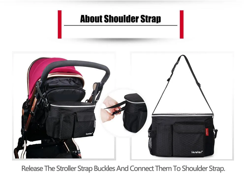 Insular Pram Caddy Cooler