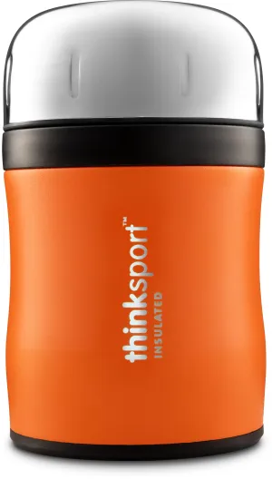 Insulated Container & Spork Orange