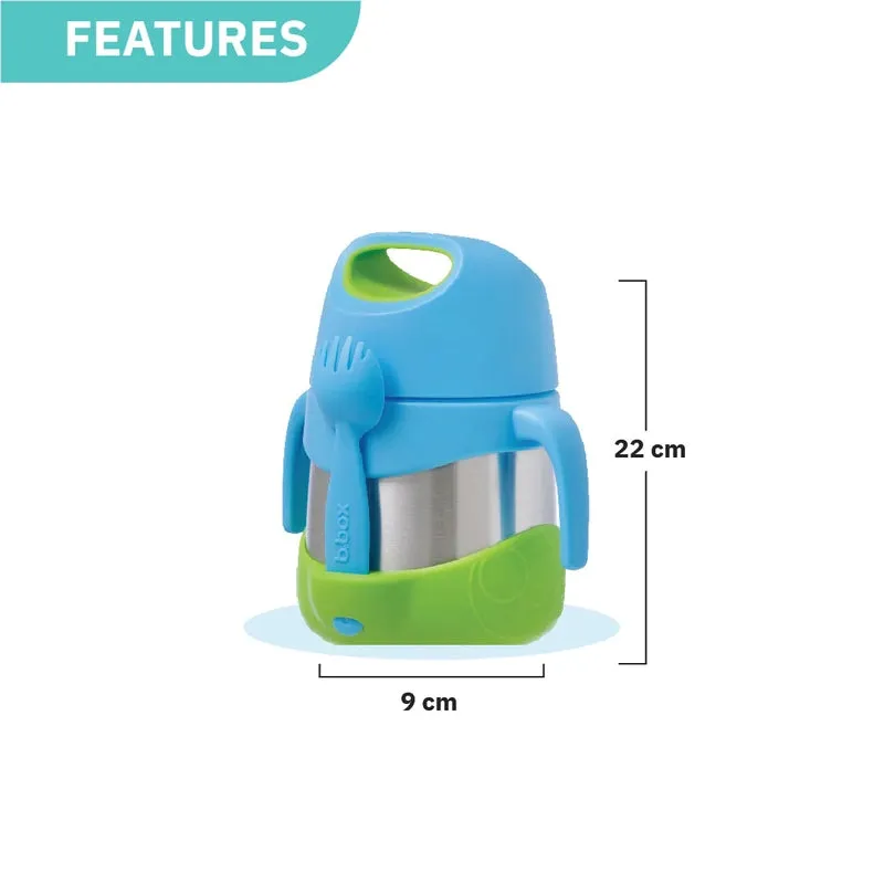 Insulated Food Jar 335ml Ocean Breeze Blue Green