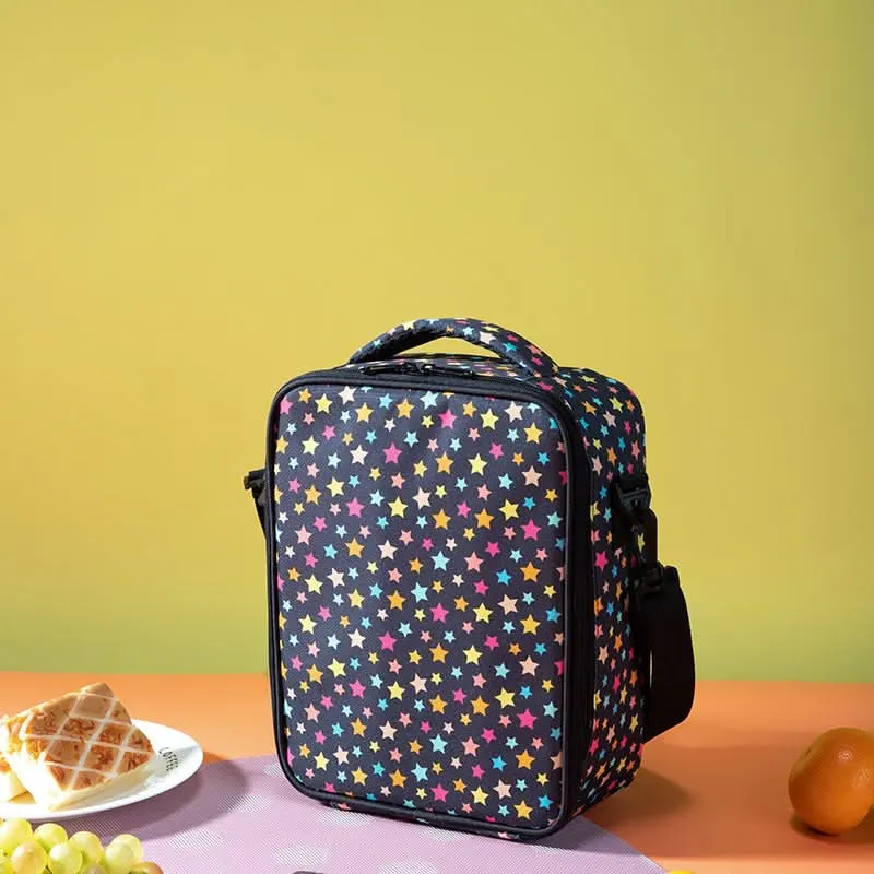 Insulated Lunch Bag – Portable Vertical Cooler Tote Bag