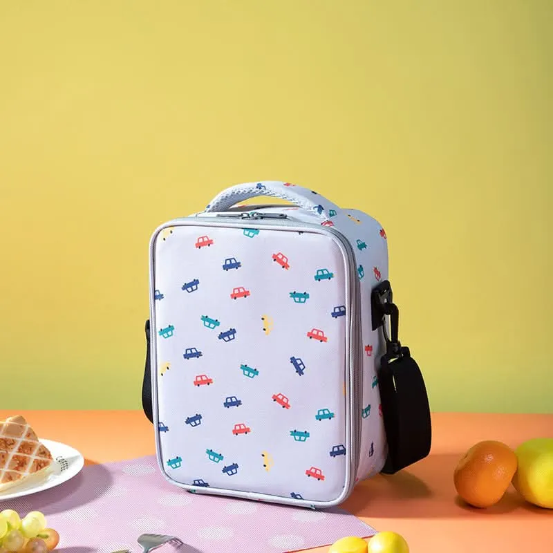 Insulated Lunch Bag – Portable Vertical Cooler Tote Bag