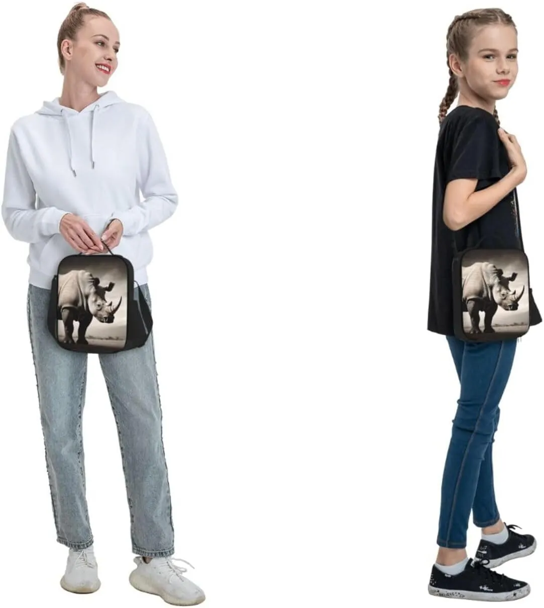 Insulated Lunch Bag South Africa animal_77922365 Lunch Box for Women Men Reusable Lunch Tote Bag for Work Picnic Travel
