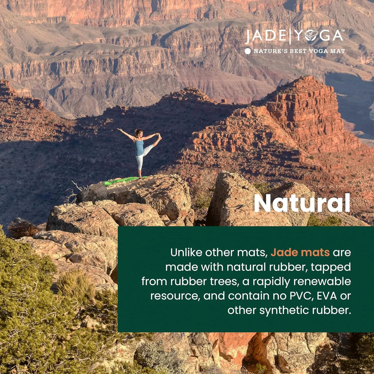 JadeYoga Travel Yoga Mat - Packable, Lightweight, and Portable Yoga Mat - Non-Slip Natural Rubber Mat for Women & Men - Great for Yoga, Home, Gym, Pilates, Fitness, and Stretching