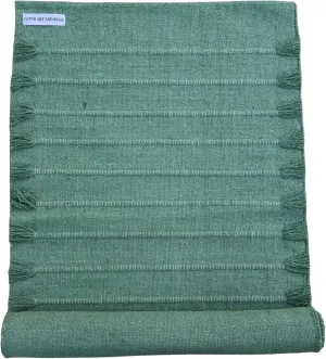 Jaipur art & Rugs Organic Cotton Yoga Mat - Eco-Friendly Hand-Woven Rug - Non Slip & Thick (24”x72”x5mm) for Everyday Fitness at Home - Comfortable Extra-Long