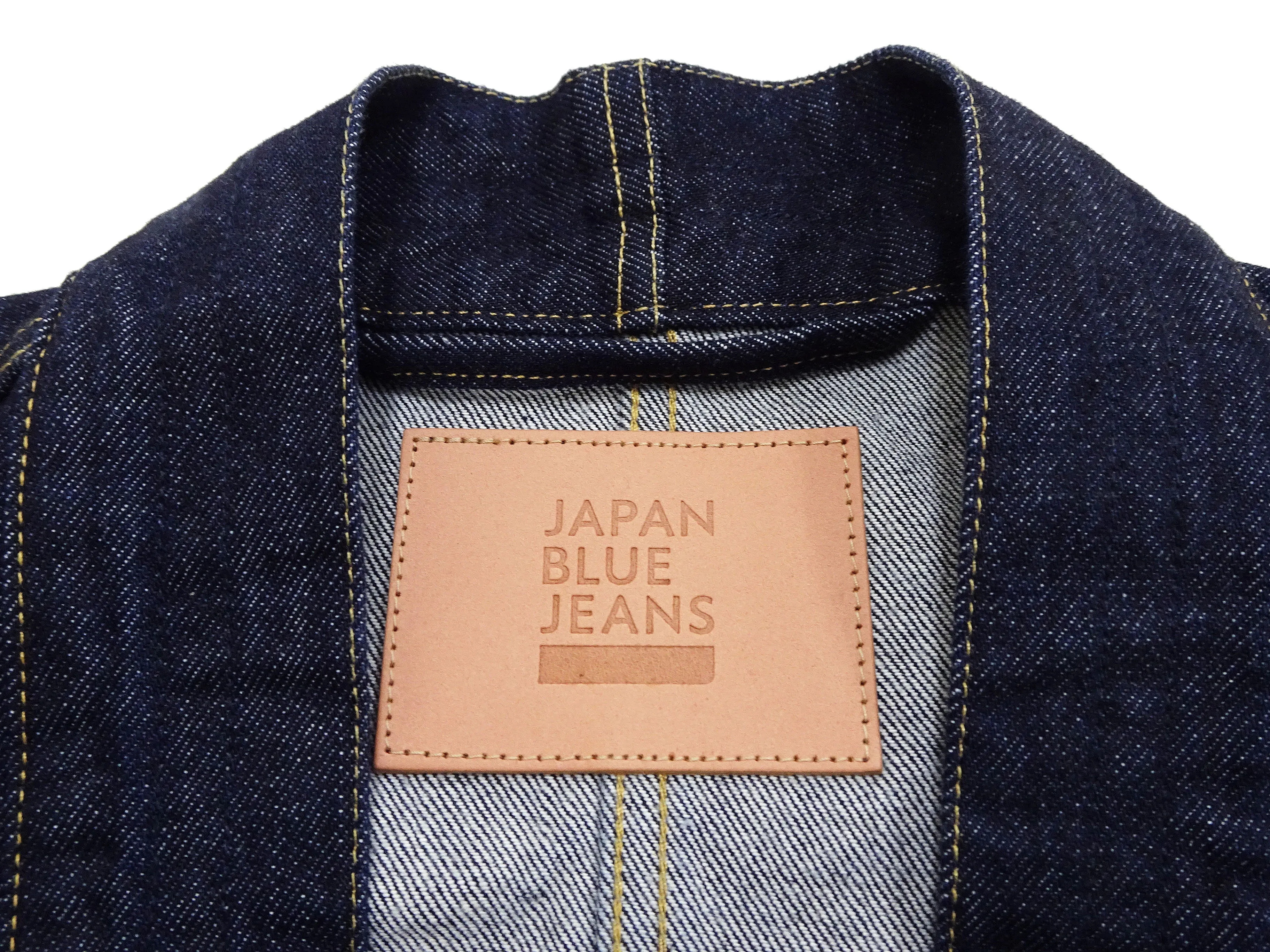 Japan Blue Jeans Denim Jacket Men's Casual Japanese Kimono-Style Haori Lightweight Outerwear JBOT1319 Indigo