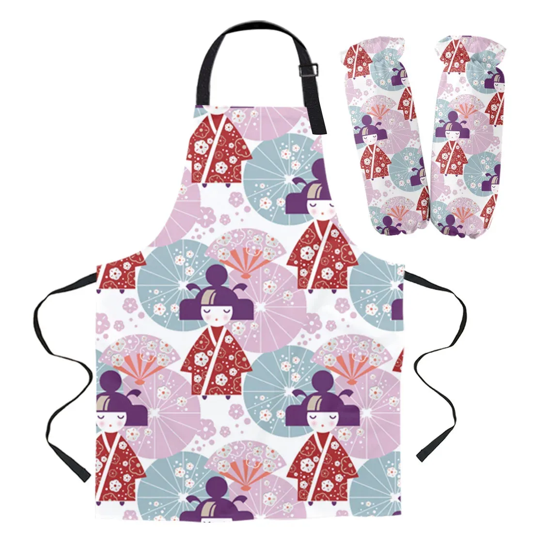 Japanese Food Apron & Owen Gloves