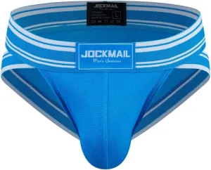 JOCKMAIL Mesh Athletic Supporters Mens Briefs Underwear Comfort Male Underwear for Gym Sport