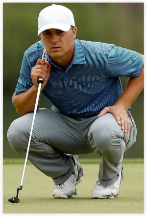 Jordan Spieth Golf Poster39 Canvas Poster Wall Art Decor Print Picture Paintings for Living Room Bedroom Decoration Unframe:24x36inch(60x90cm)