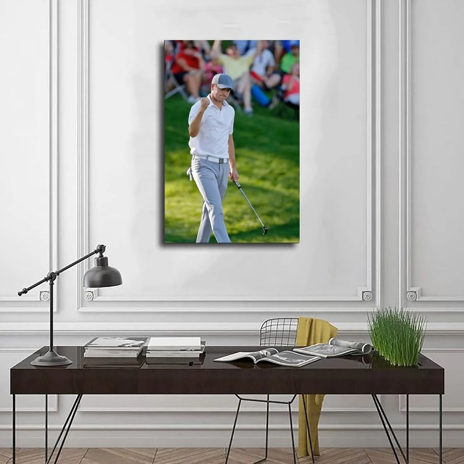 Jordan Spieth Golf Poster44 Canvas Poster Bedroom Decor Sports Landscape Office Room Decor Gift Unframe:16x24inch(40x60cm)