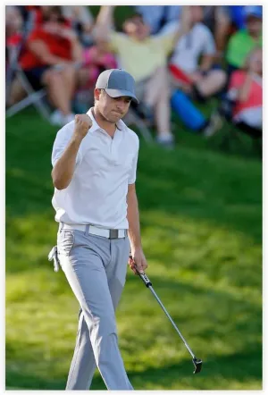 Jordan Spieth Golf Poster44 Canvas Poster Bedroom Decor Sports Landscape Office Room Decor Gift Unframe:16x24inch(40x60cm)