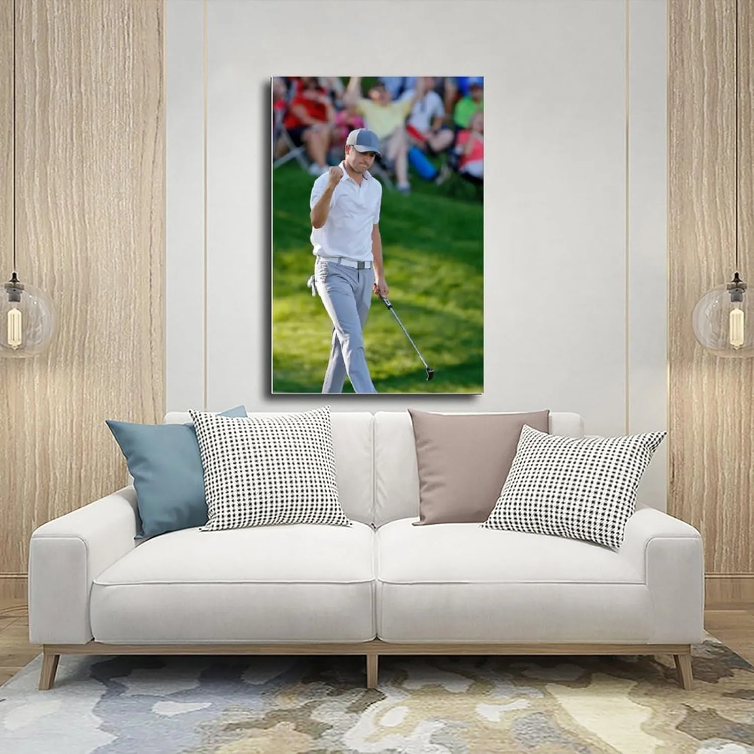 Jordan Spieth Golf Poster44 Canvas Poster Bedroom Decor Sports Landscape Office Room Decor Gift Unframe:16x24inch(40x60cm)
