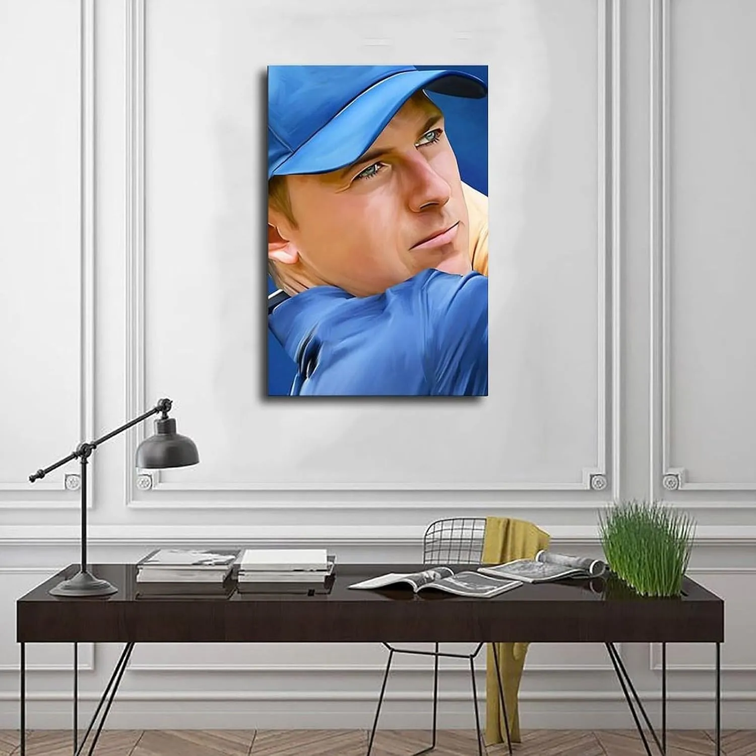 Jordan Spieth Golf Poster48 Canvas Poster Wall Art Decor Print Picture Paintings for Living Room Bedroom Decoration Unframe:24x36inch(60x90cm)