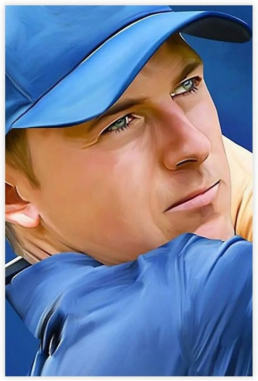 Jordan Spieth Golf Poster48 Canvas Poster Wall Art Decor Print Picture Paintings for Living Room Bedroom Decoration Unframe:24x36inch(60x90cm)